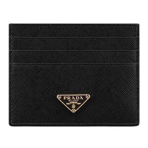 Saffiano Triangle Logo Card Holder Qhh